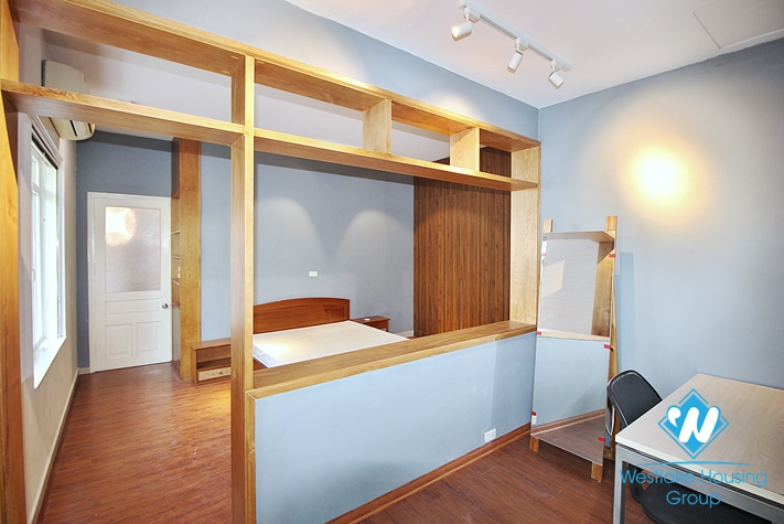 Charming apartment with big balcony for rent in Tay Ho, Ha Noi